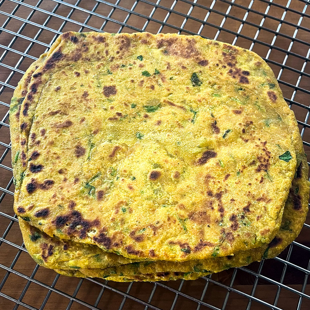 Indian Flatbreads: Paratha, Thepla, and Roti